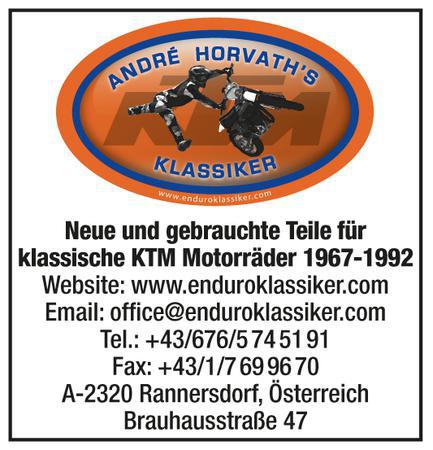 andre horvath classic ktm