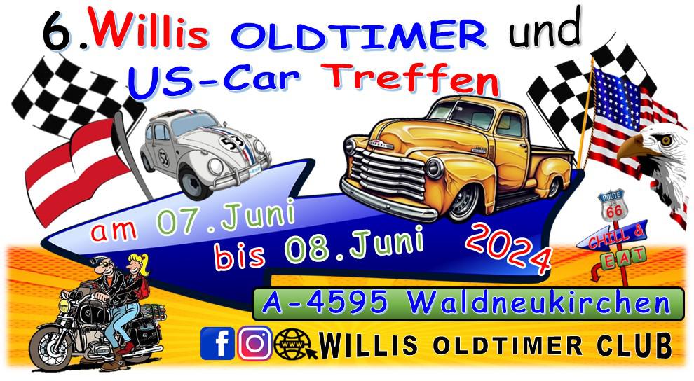 6. Willis OLDTIMER- und US-Car Treffen
