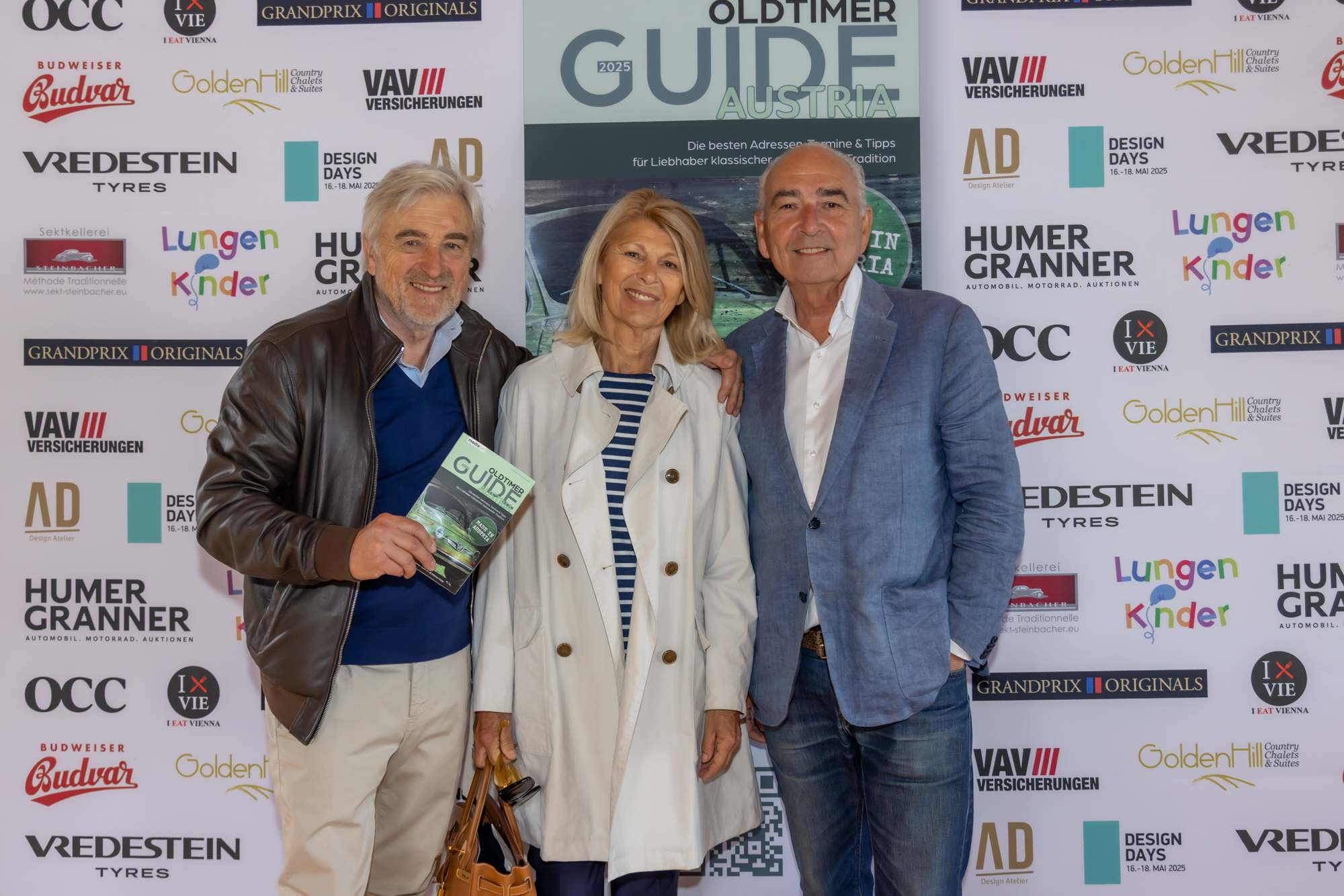 Fred Koblinger mit Gattin und Germanos Athanasiadis I © Sandra Oblak