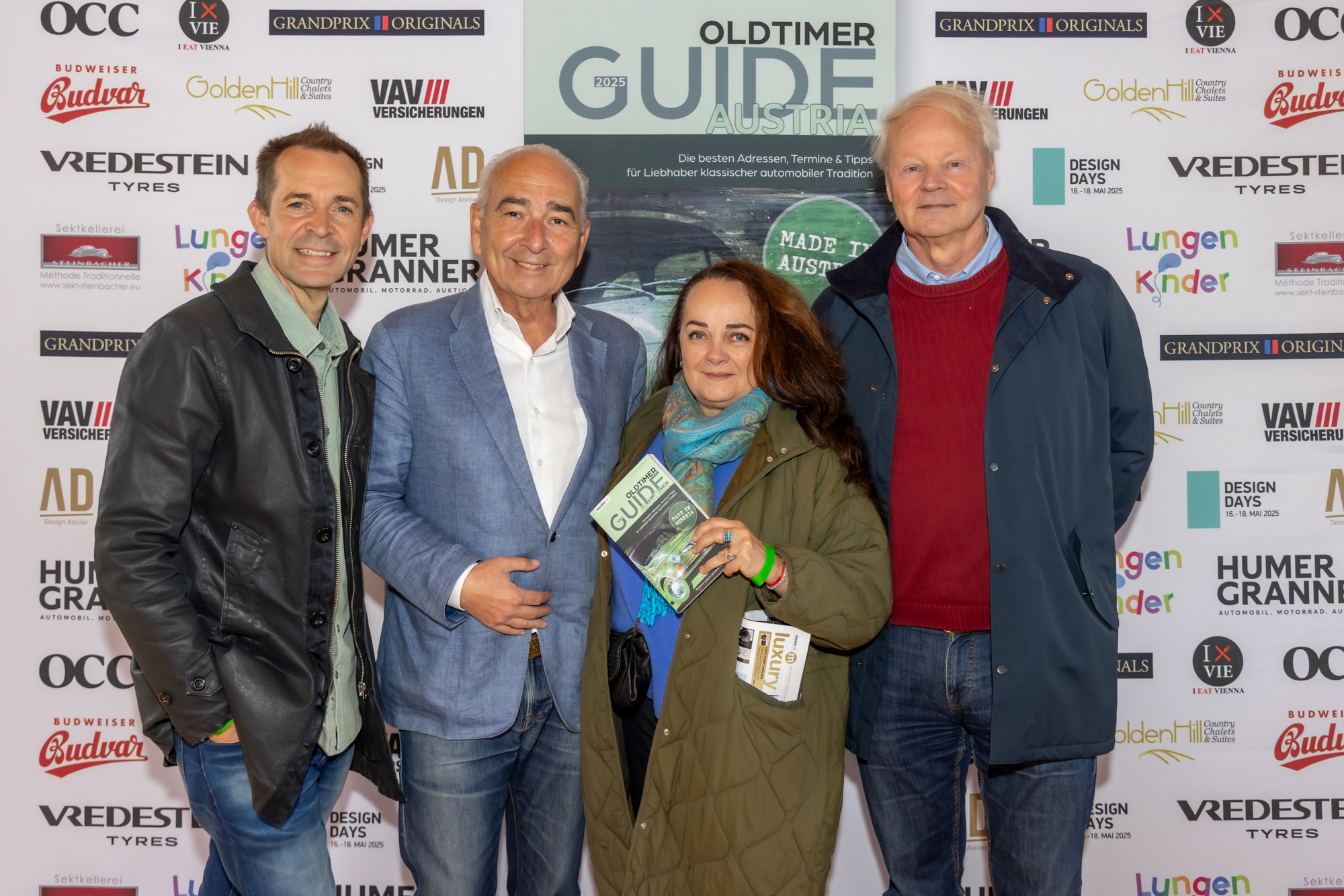 Reinhard Neussner, Germanos Athanasiadis, Elisabeth Muth und Percival Pachta-Rayhofen I © Sandra Oblak